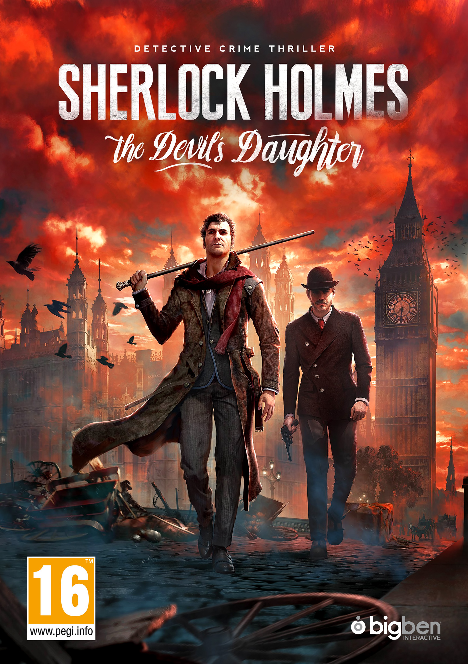 Sherlock Holmes: The Devil's Daughter - pedn DVD obal
