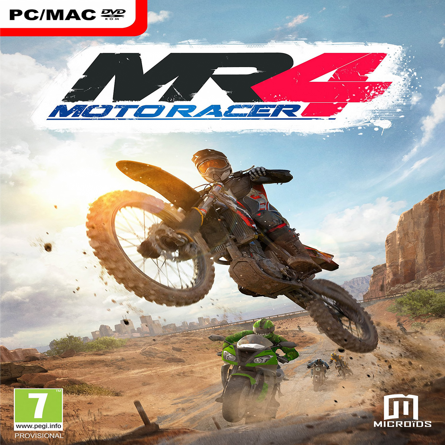 Moto Racer 4 - pedn CD obal