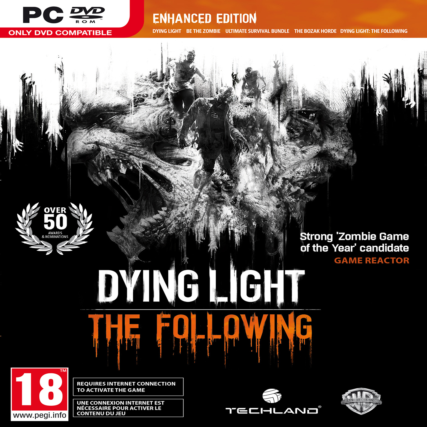 Dying Light: Enhanced Edition - pedn CD obal