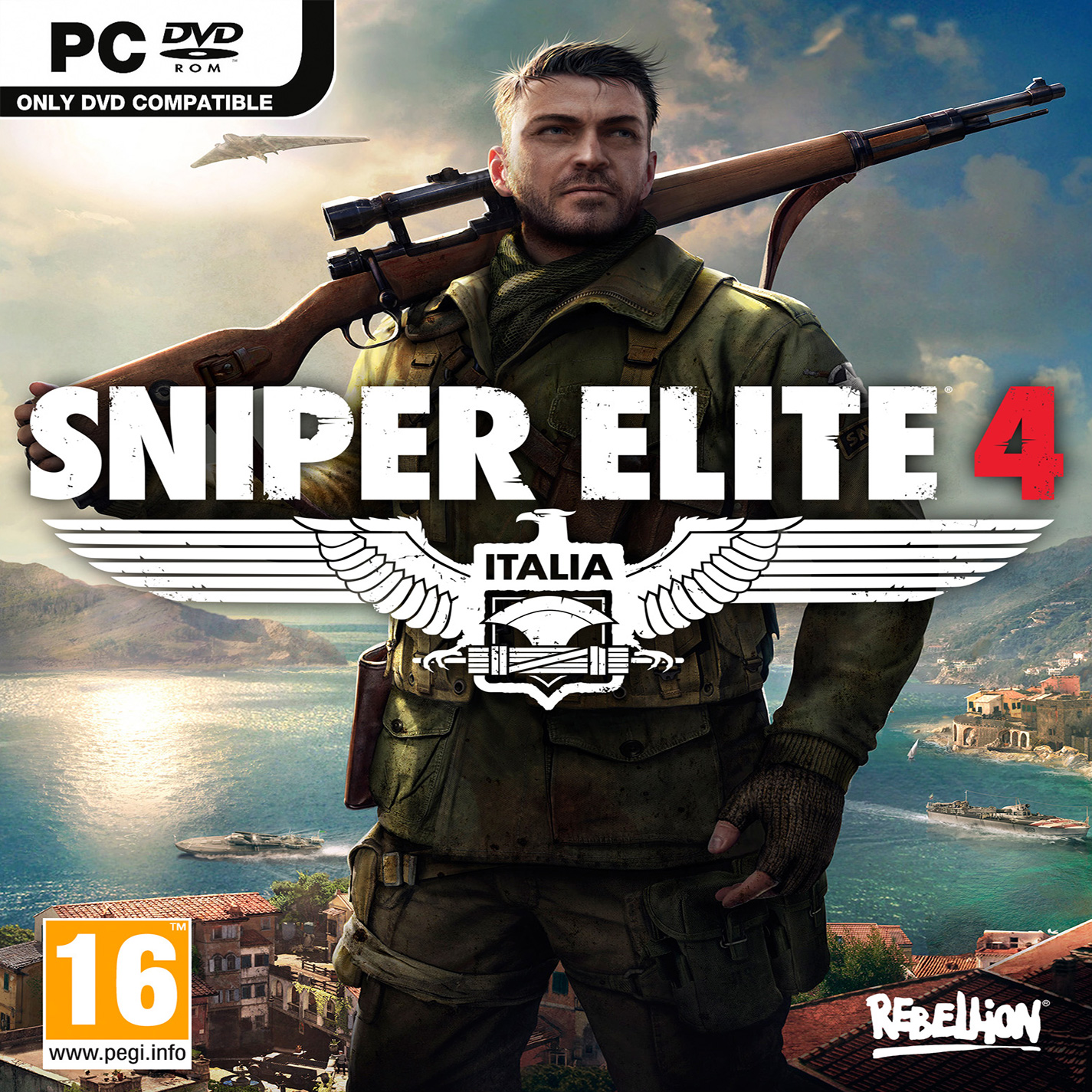 Sniper Elite 4 - pedn CD obal