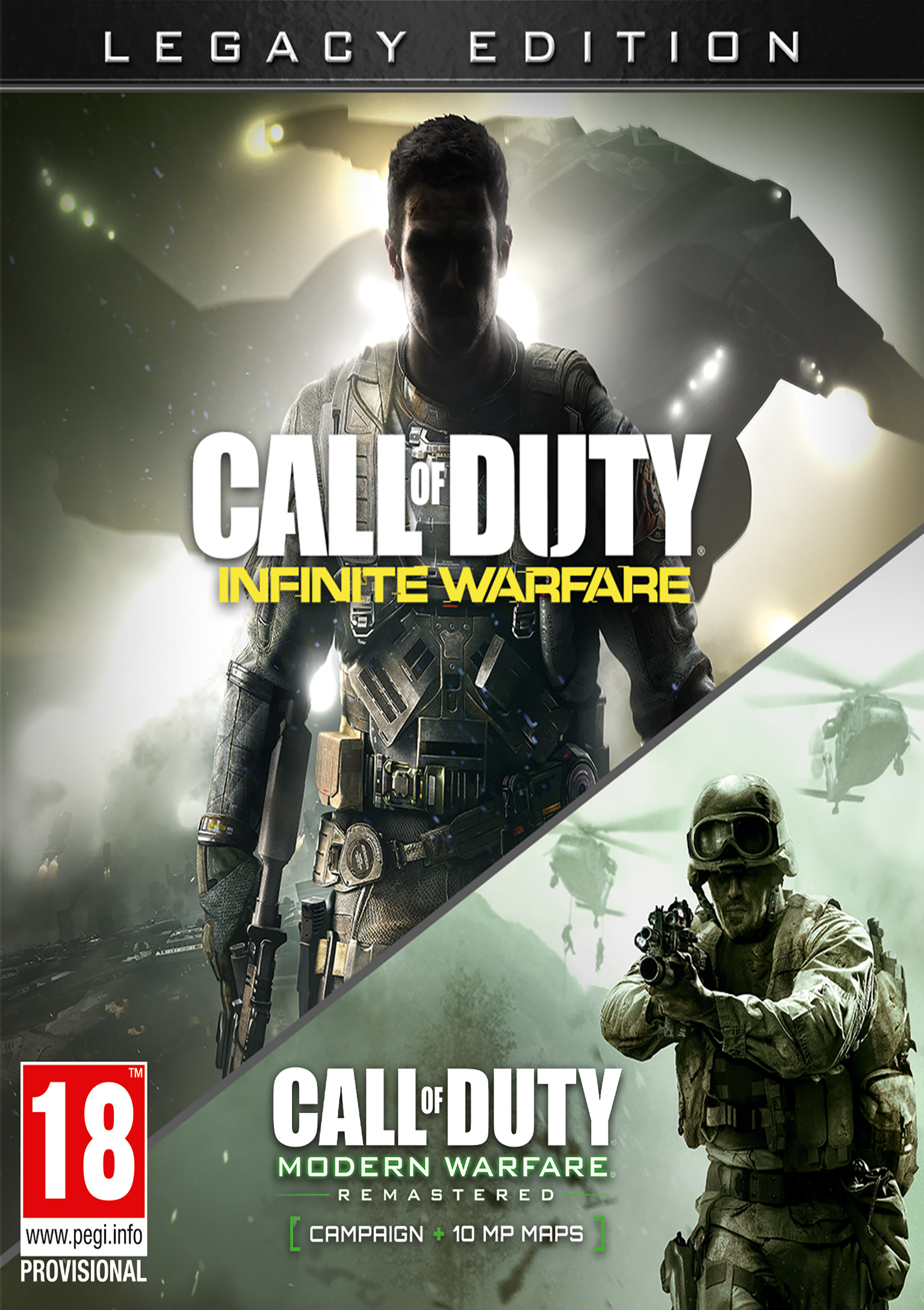 Call of Duty: Infinite Warfare - pedn DVD obal 2