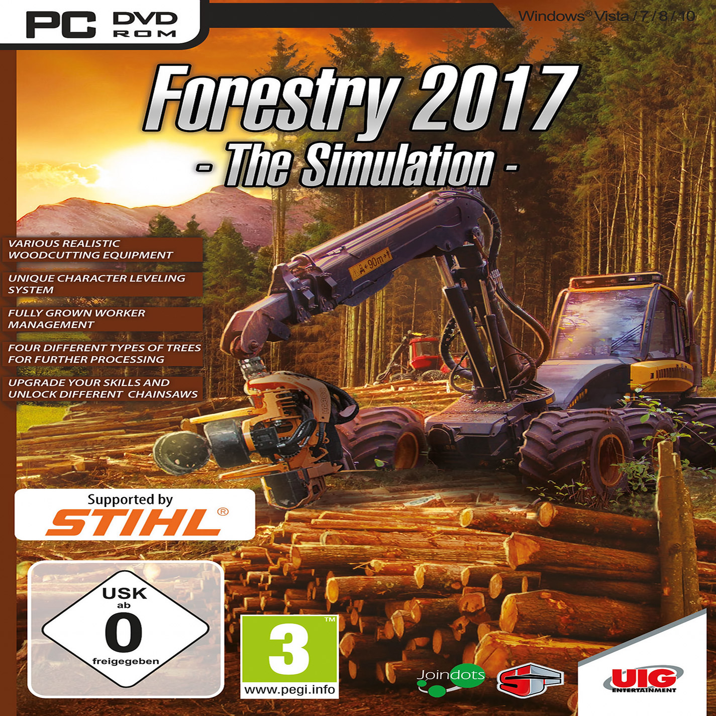 Forestry 2017: The Simulation - pedn CD obal