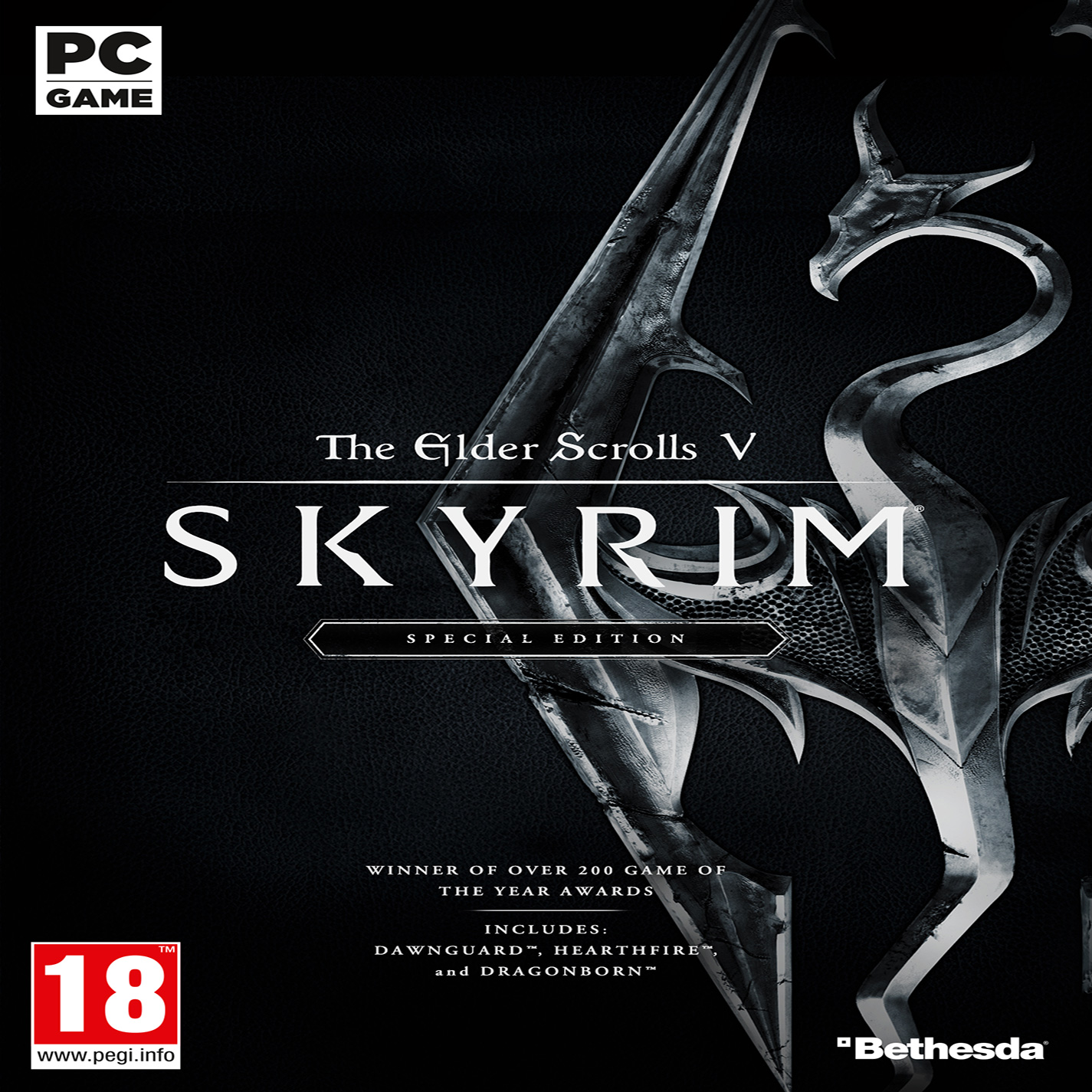 The Elder Scrolls V: Skyrim - Special Edition - pedn CD obal