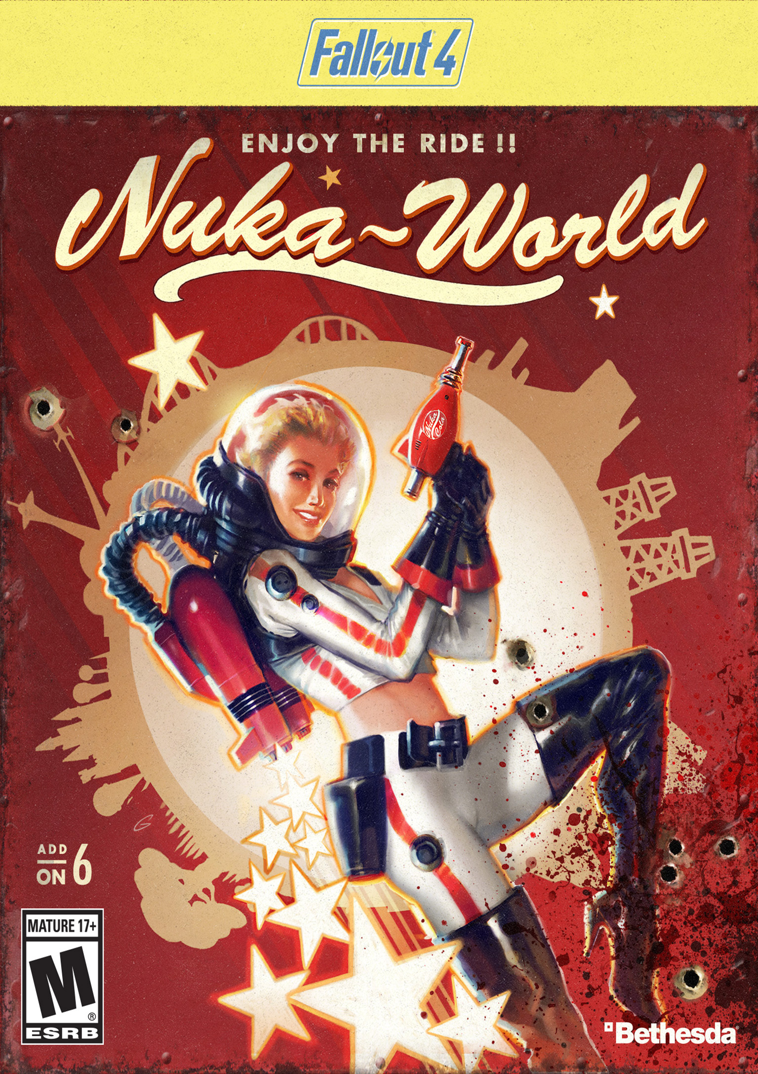 Fallout 4: Nuka-World - pedn DVD obal