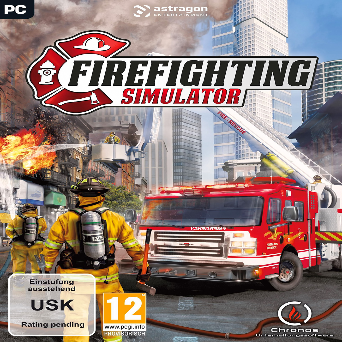 Firefighting Simulator: The Squad - pedn CD obal