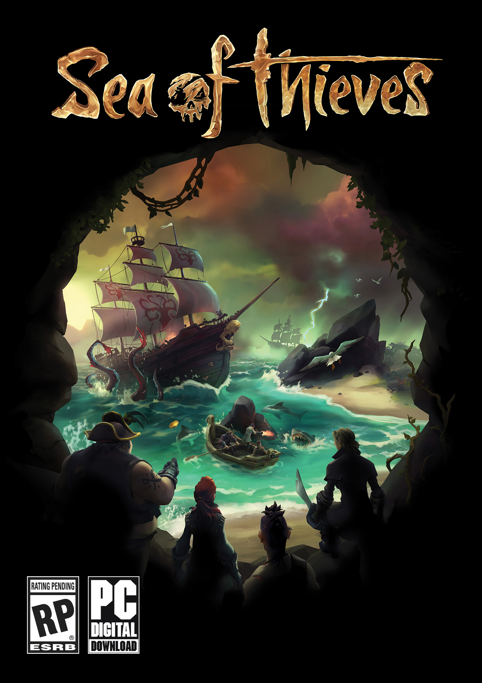 Sea of Thieves - pedn DVD obal