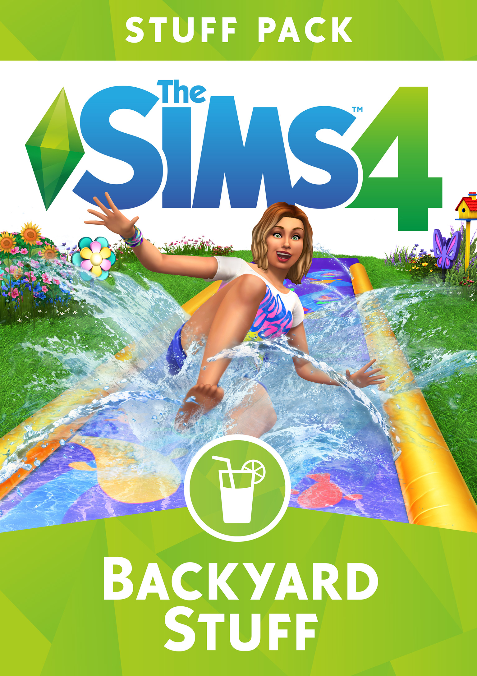 The Sims 4: Backyard Stuff - pedn DVD obal