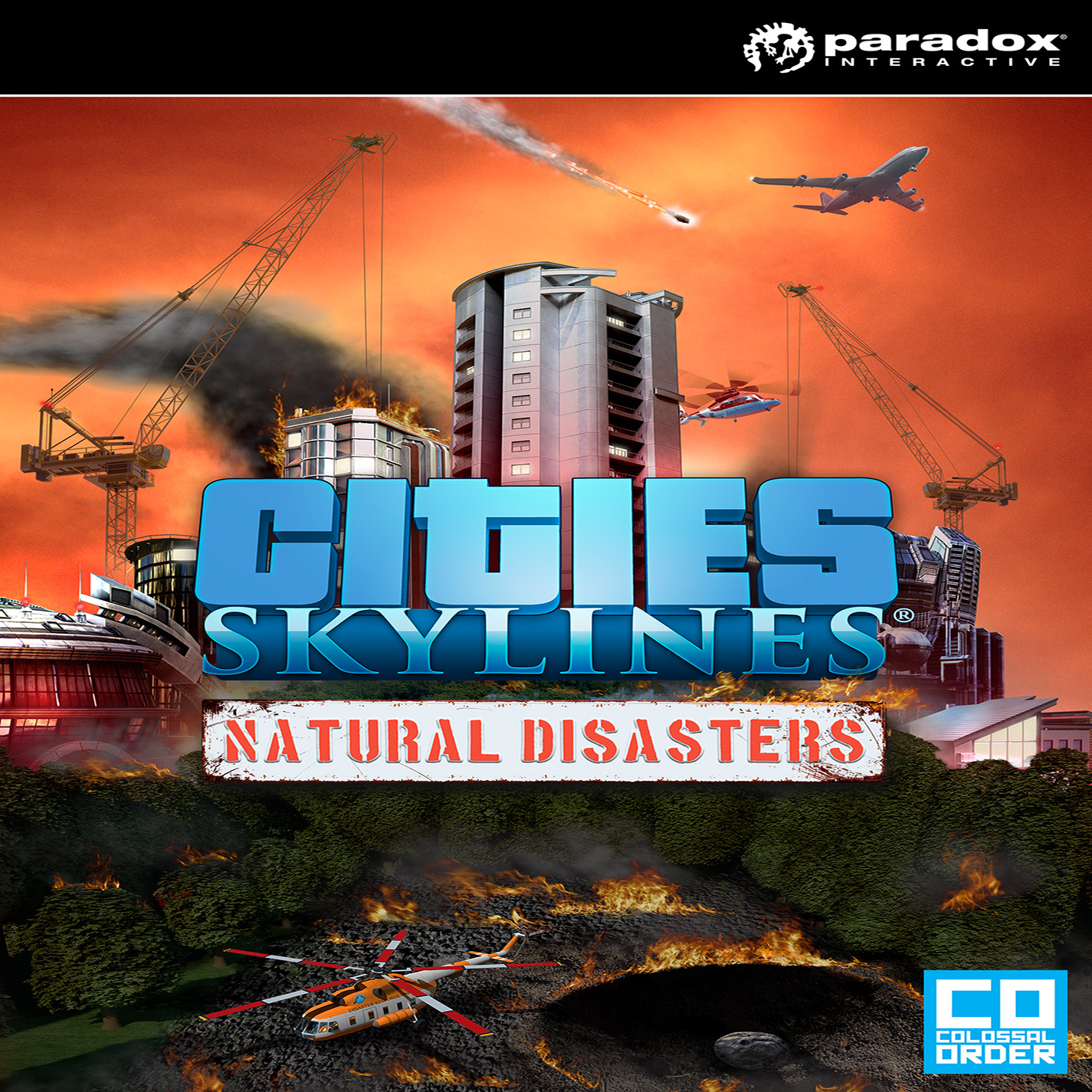 Cities: Skylines - Natural Disasters - pedn CD obal