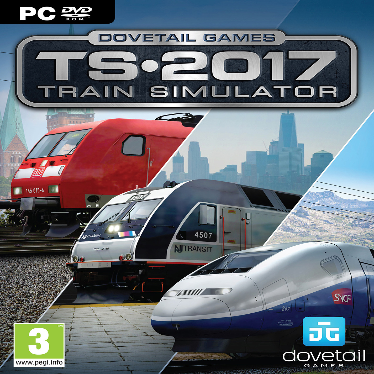 Train Simulator 2017 - pedn CD obal