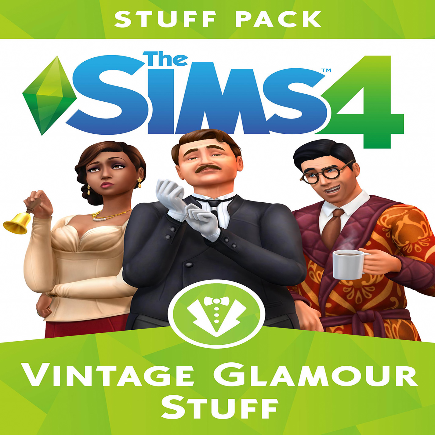 The Sims 4: Vintage Glamour Stuff Pack - pedn CD obal