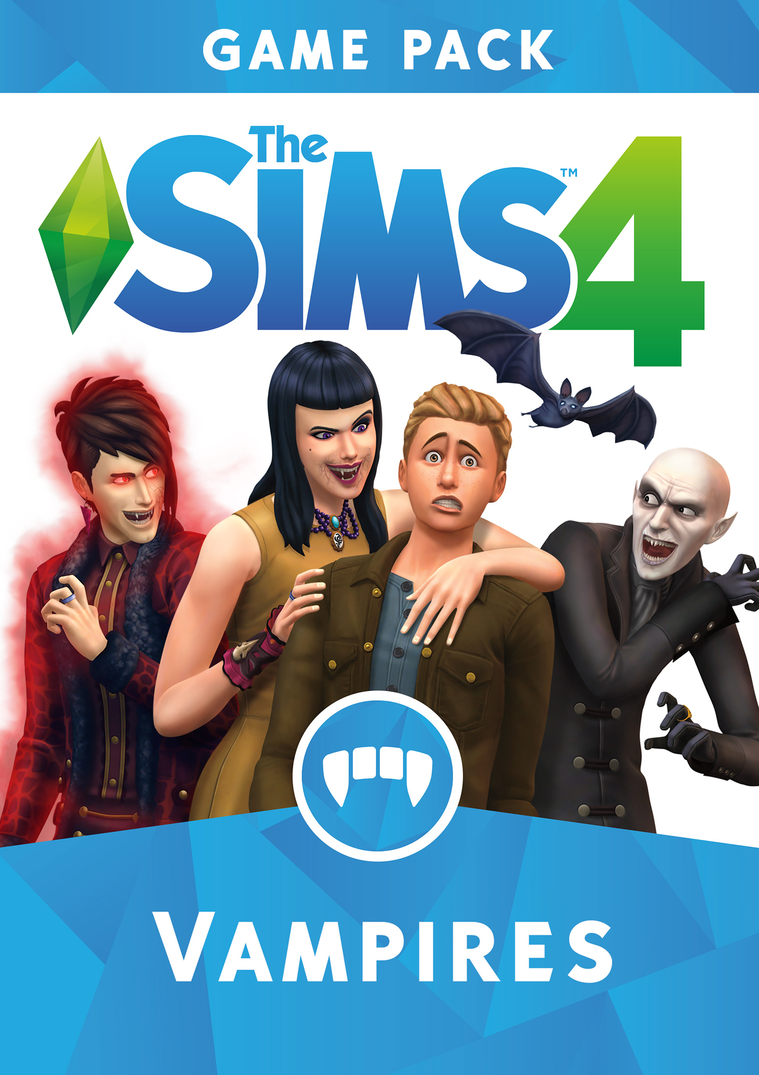 The Sims 4: Vampires - pedn DVD obal