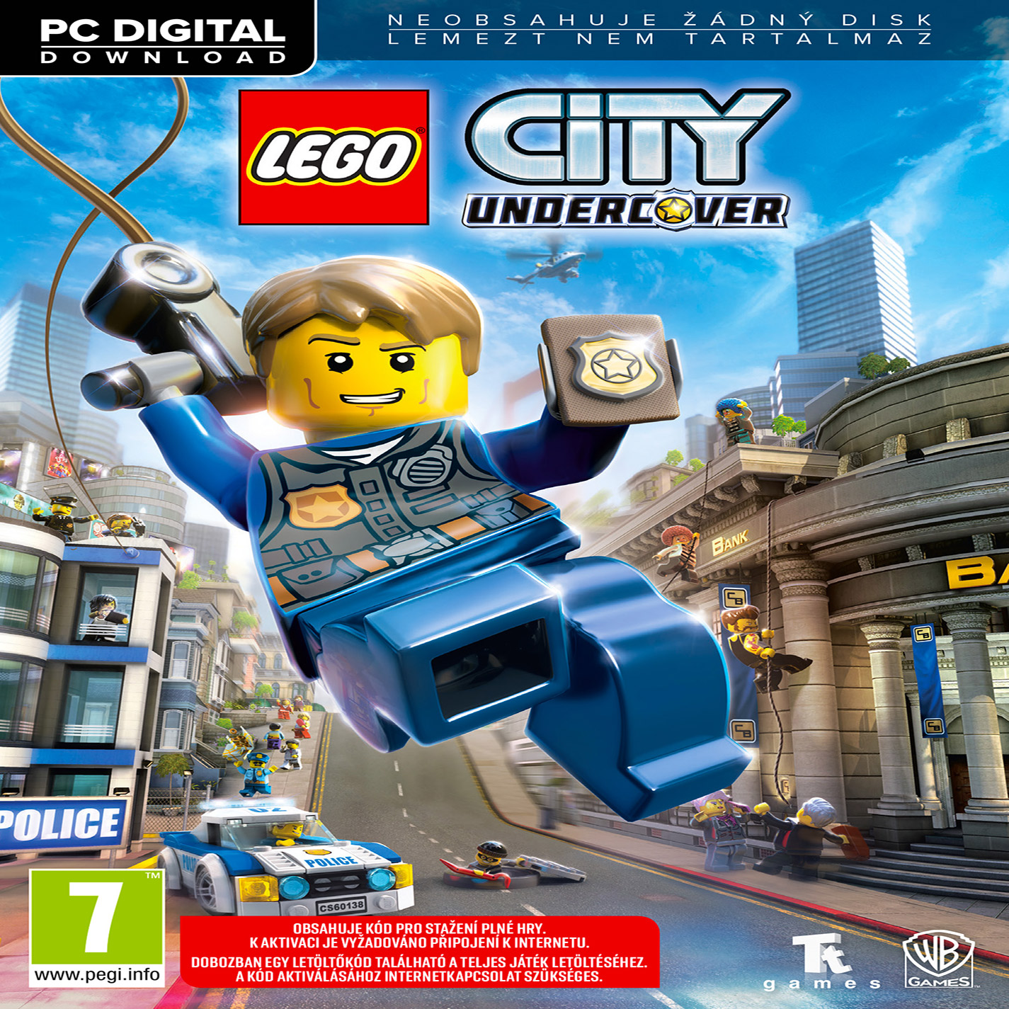 LEGO City Undercover - pedn CD obal