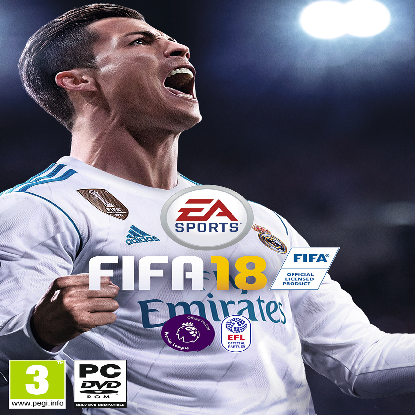 FIFA 18 - pedn CD obal