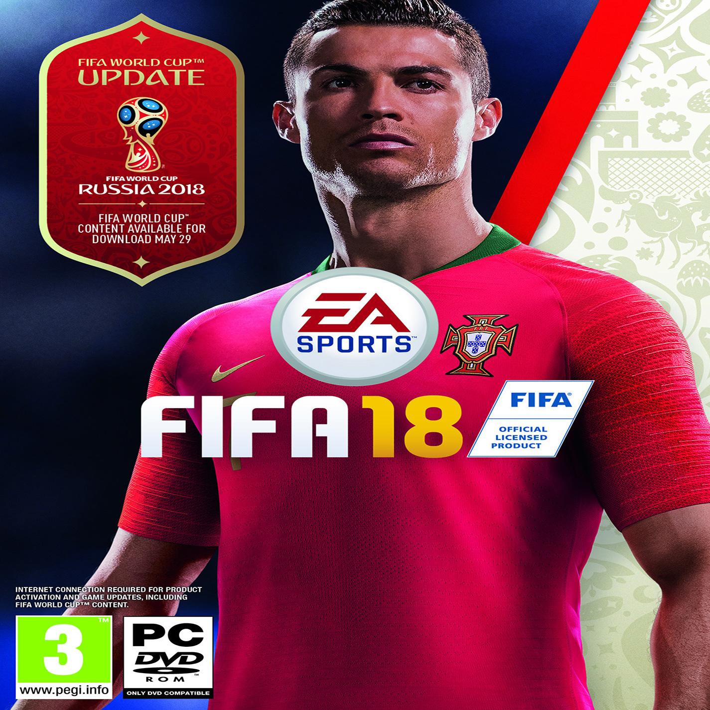 FIFA 18 - pedn CD obal 2