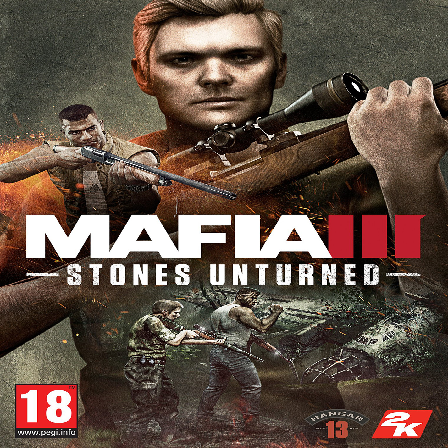 Mafia 3: Stones Unturned - pedn CD obal