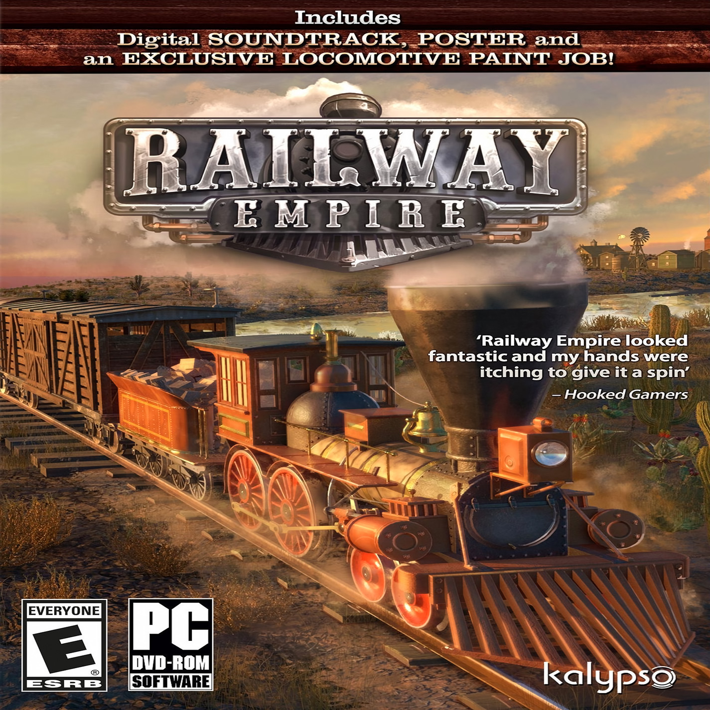 Railway Empire - pedn CD obal