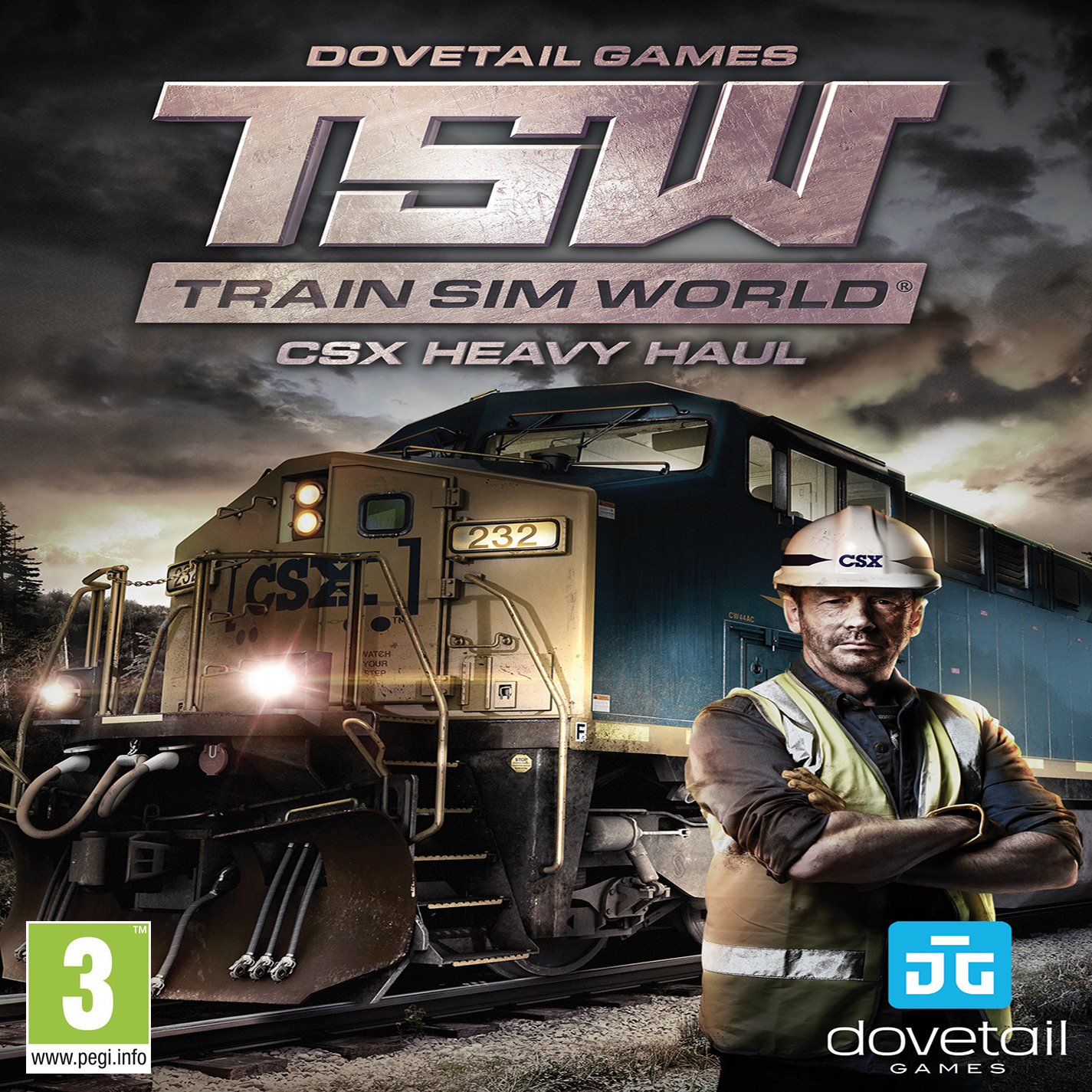 Train Sim World: CSX Heavy Haul - pedn CD obal