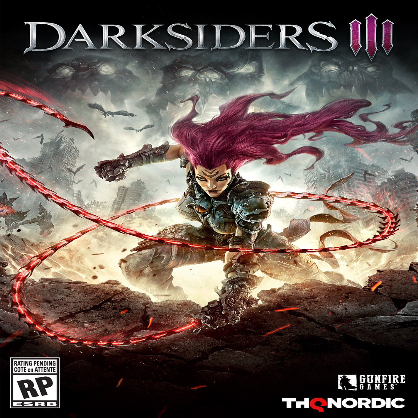 Darksiders III - pedn CD obal