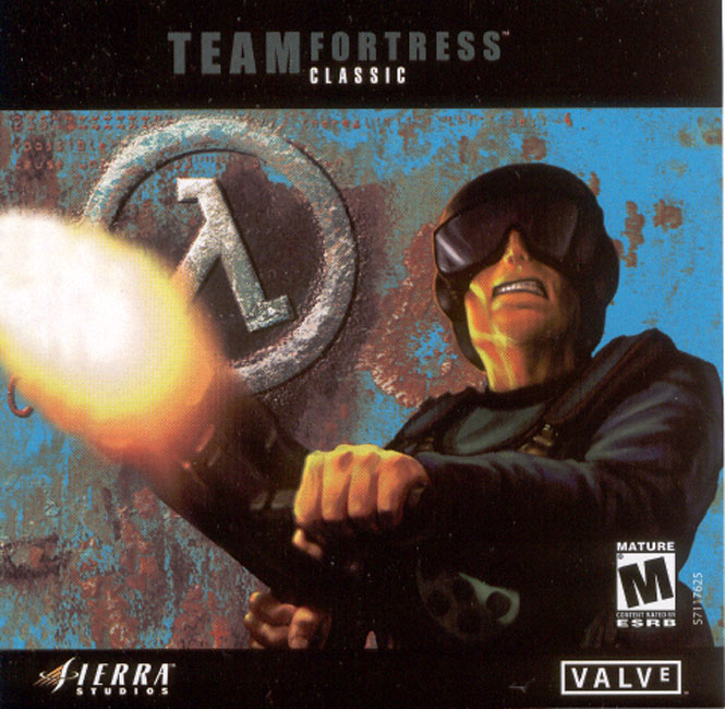 Team Fortress Classic - pedn CD obal