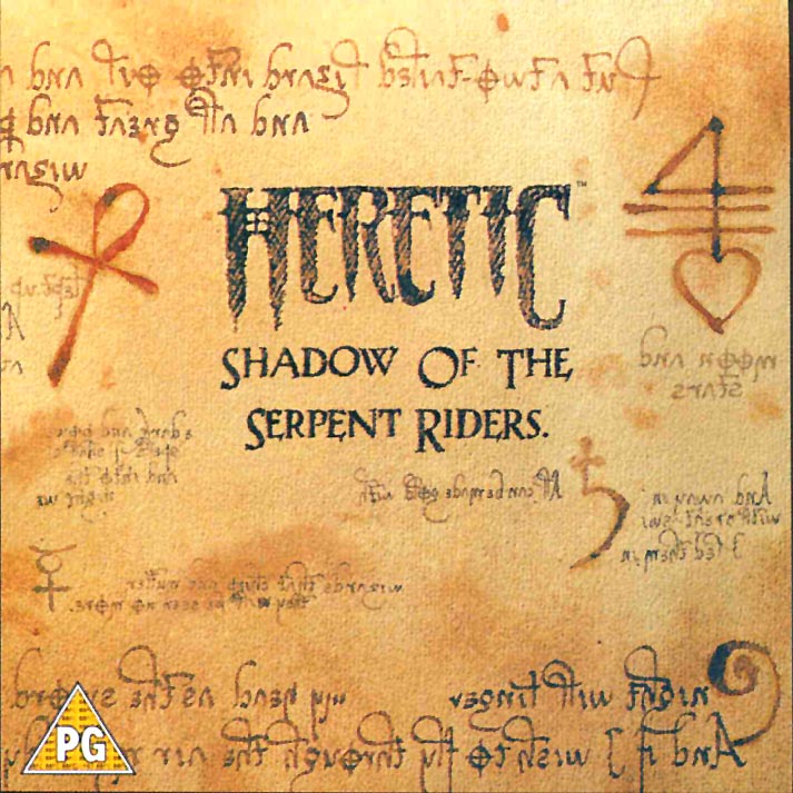 Heretic: Shadow Of The Serpent Riders - pedn CD obal
