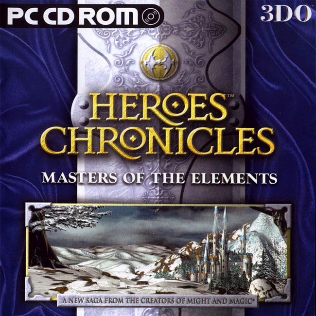 Heroes Chronicles 3: Masters of the Elements - pedn CD obal