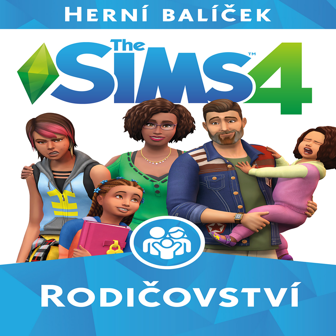 The Sims 4: Parenthood - pedn CD obal