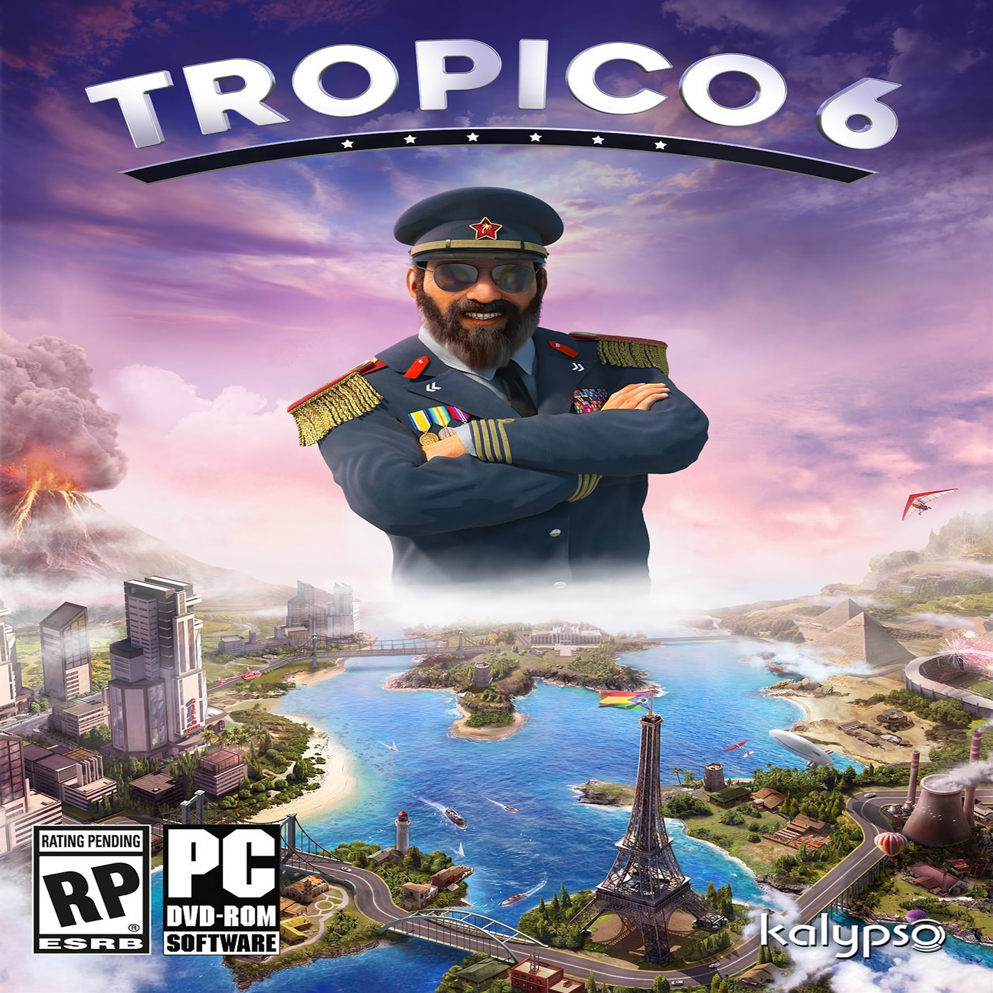Tropico 6 - pedn CD obal