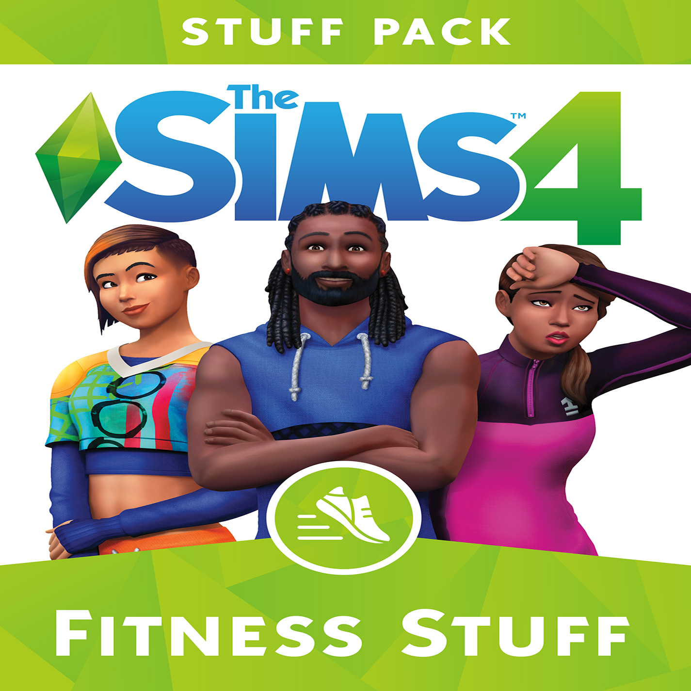The Sims 4: Fitness Stuff - pedn CD obal