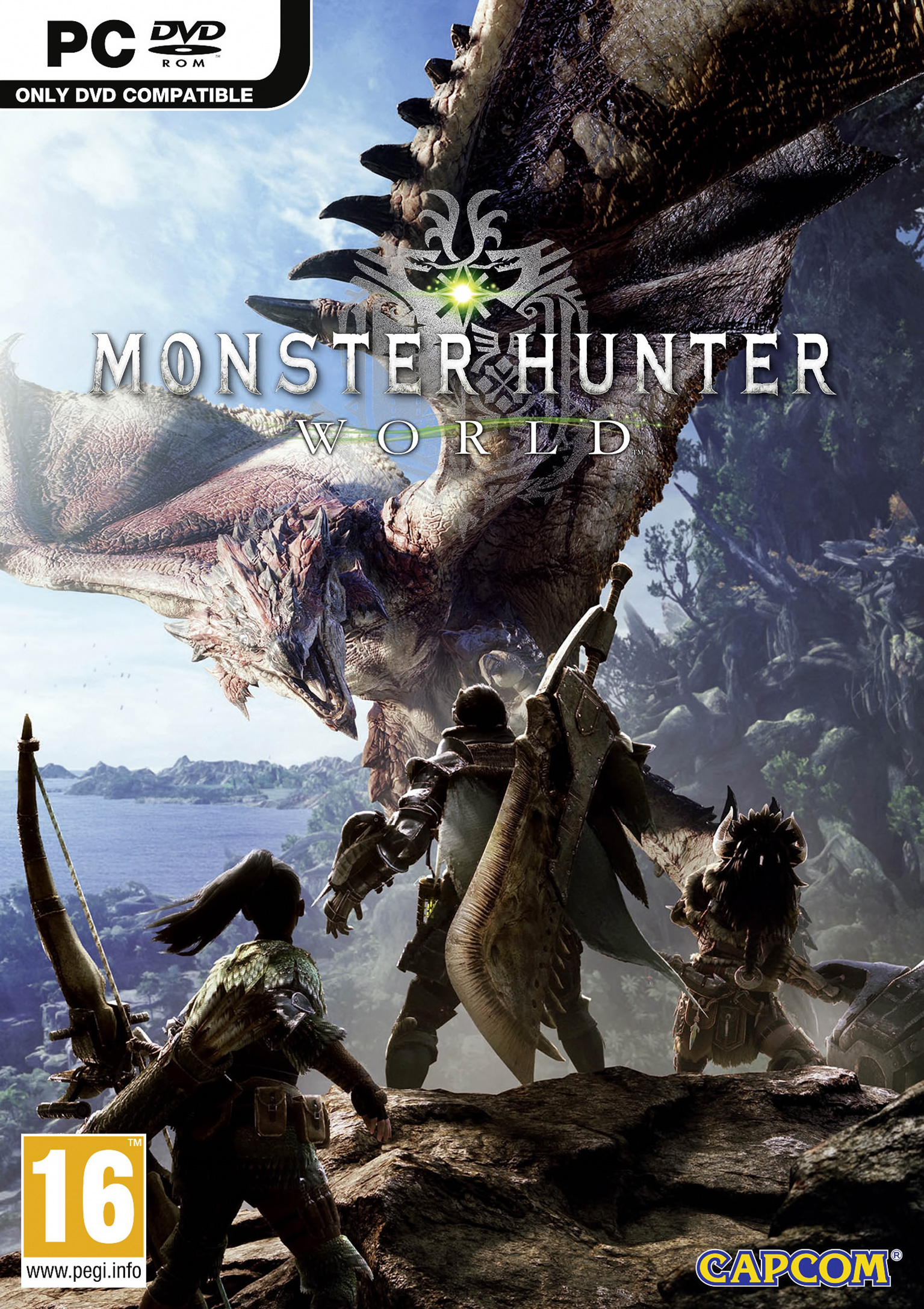 Monster Hunter: World - pedn DVD obal