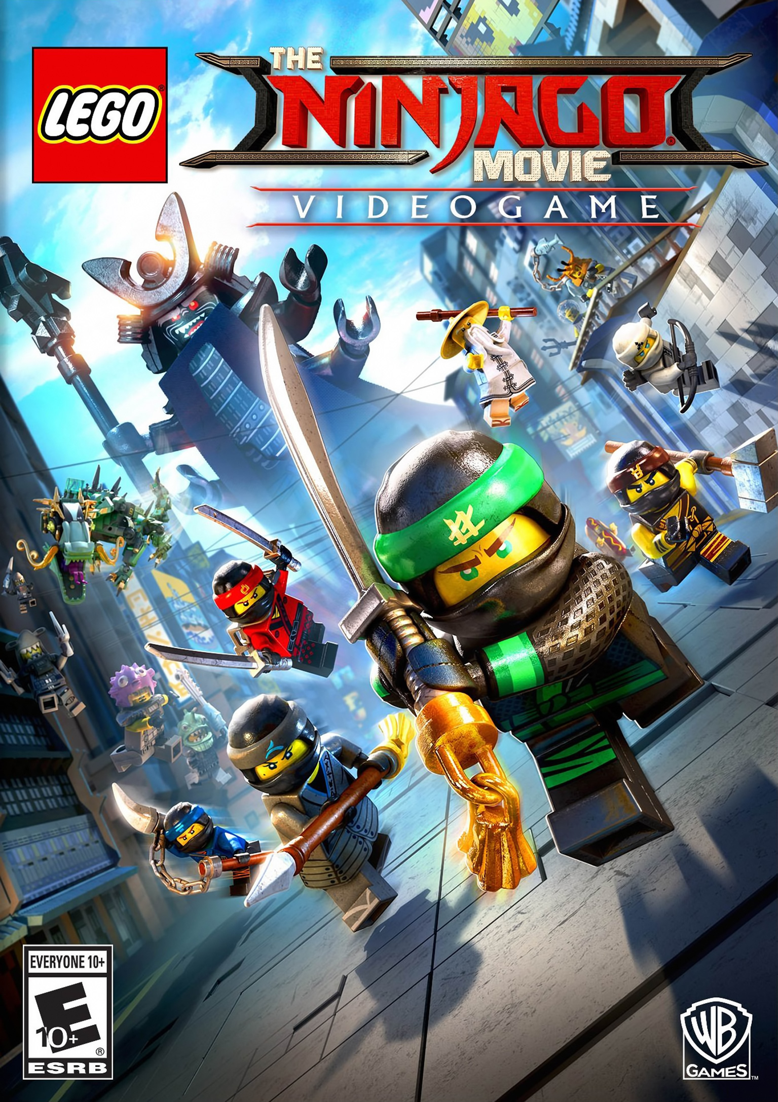 The LEGO Ninjago - pedn DVD obal