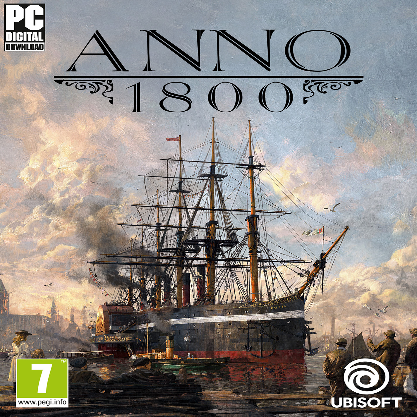 Anno 1800 - pedn CD obal 2