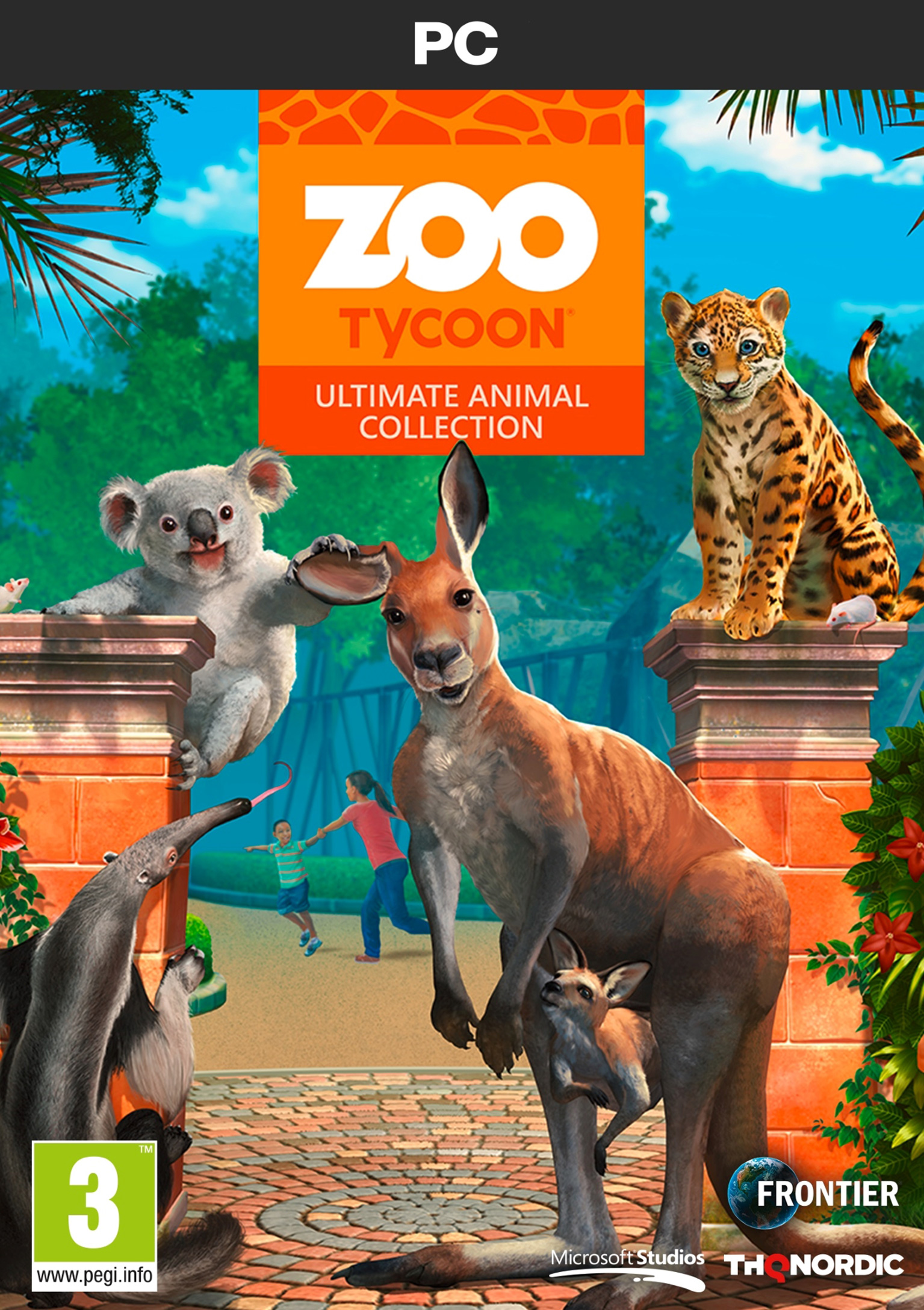 Zoo Tycoon: Ultimate Animal Collection - pedn DVD obal