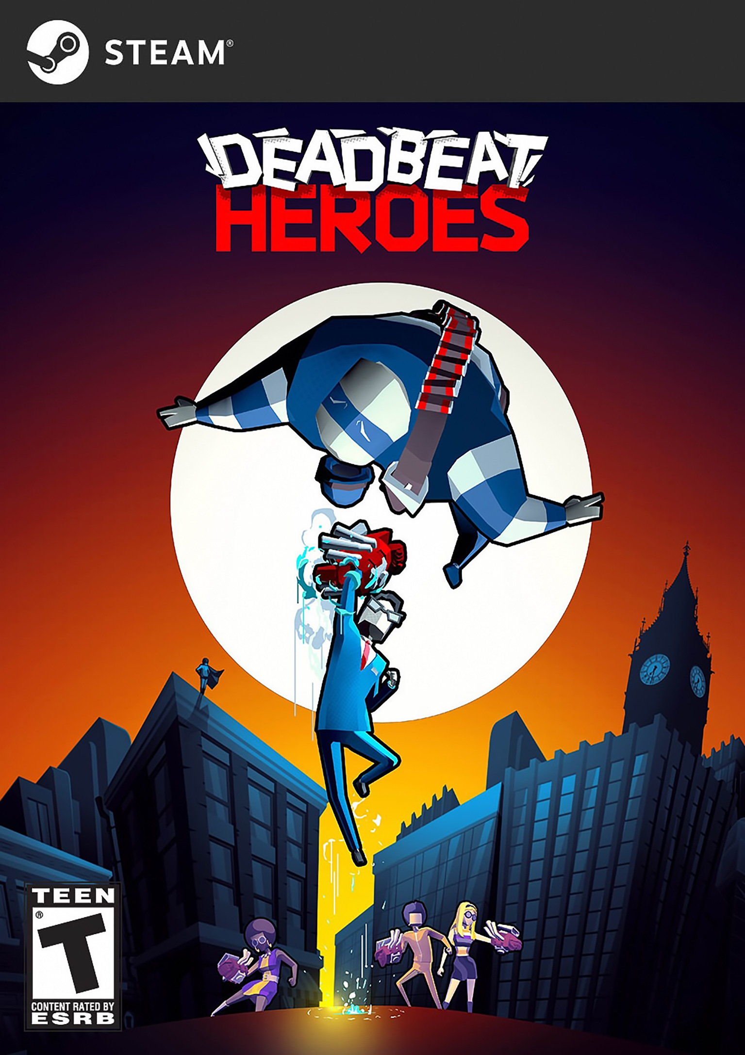 Deadbeat Heroes - pedn DVD obal