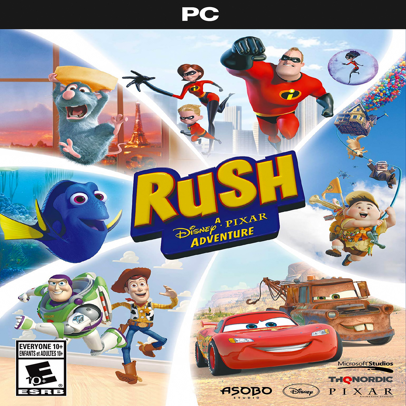 Rush: A Disney Pixar Adventure - pedn CD obal