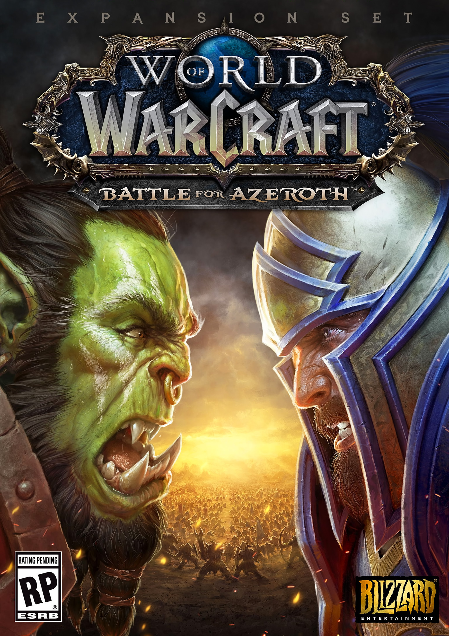 World of Warcraft: Battle for Azeroth - pedn DVD obal