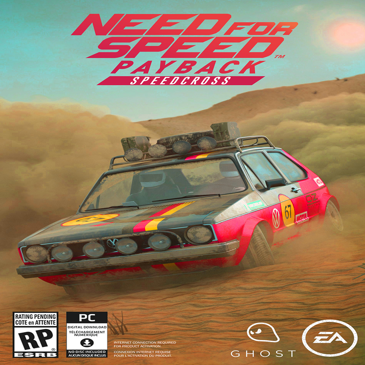 Need for Speed Payback: Speedcross - pedn CD obal