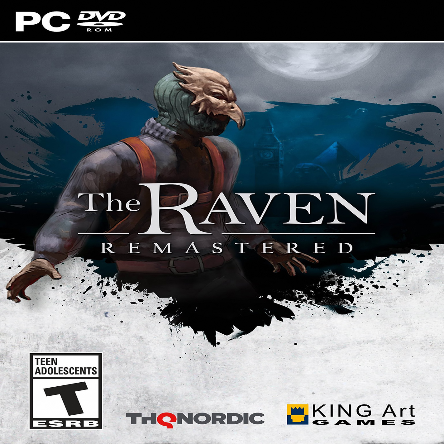 The Raven Remastered - pedn CD obal
