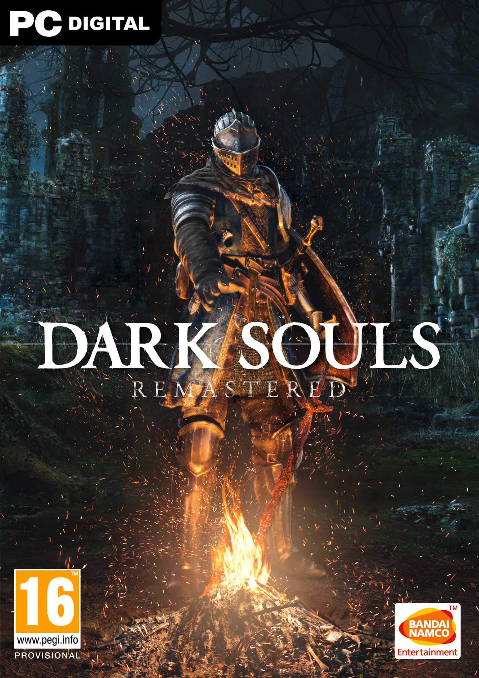 Dark Souls: Remastered - pedn DVD obal