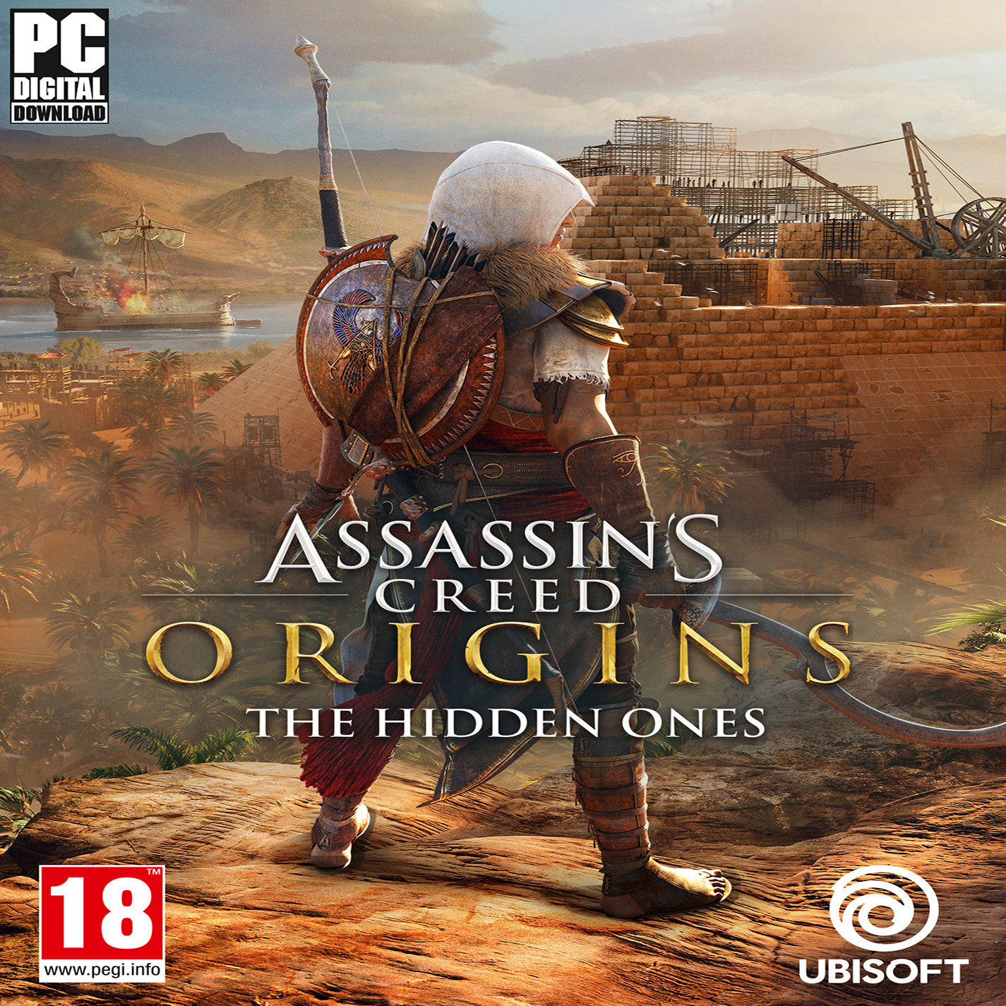 Assassin's Creed: Origins - The Hidden Ones - pedn CD obal
