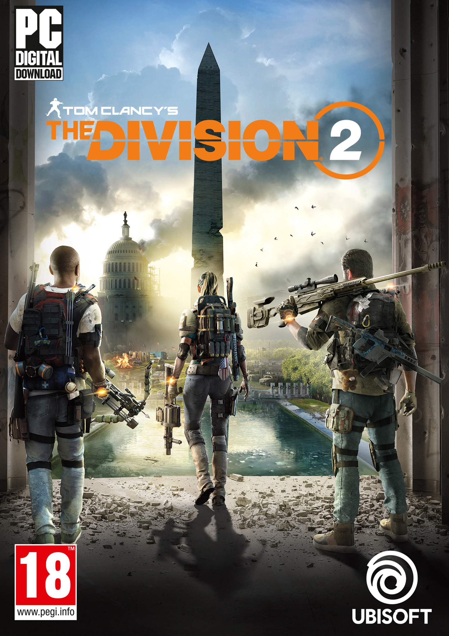 The Division 2 - pedn DVD obal