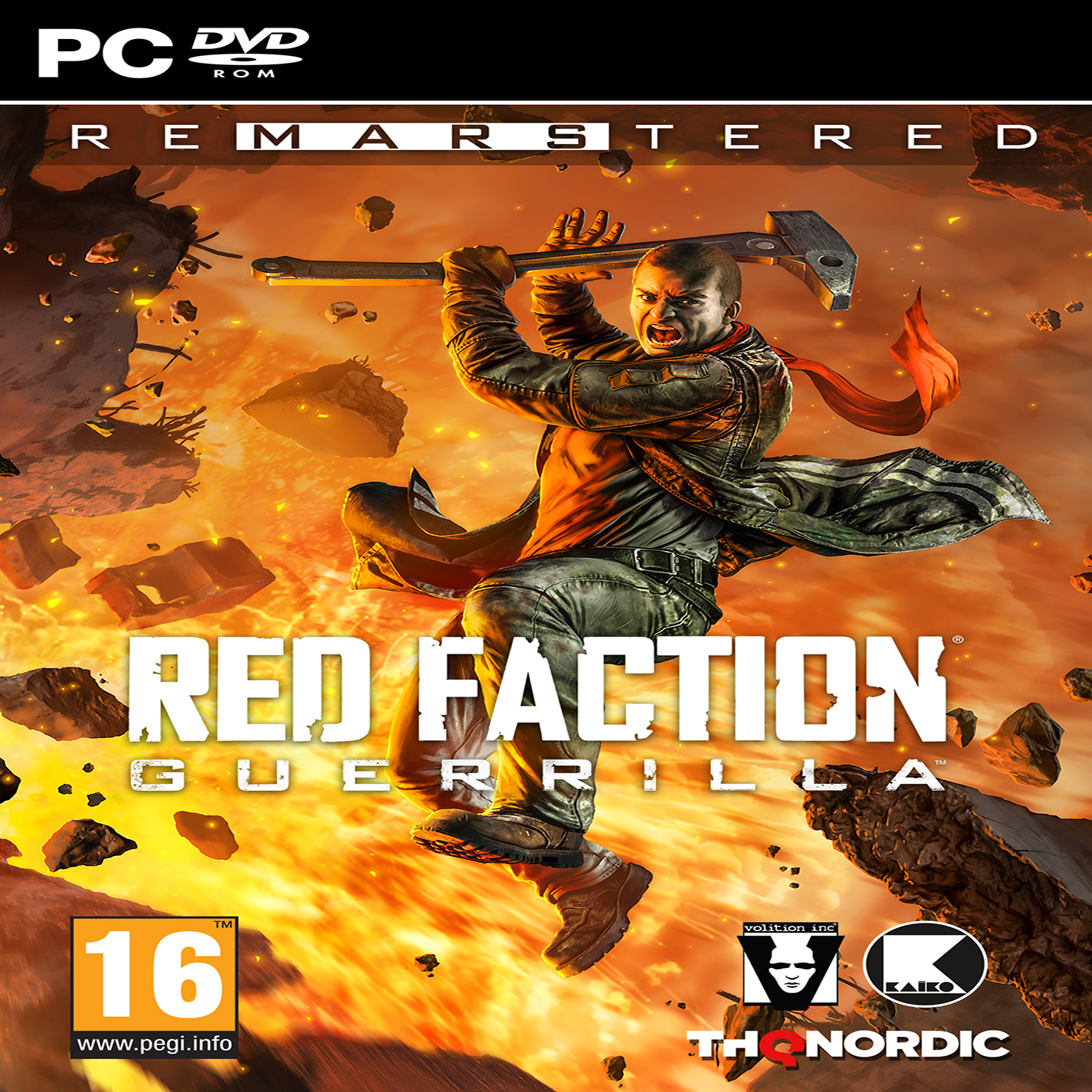 Red Faction: Guerrilla Re-Mars-tered - pedn CD obal