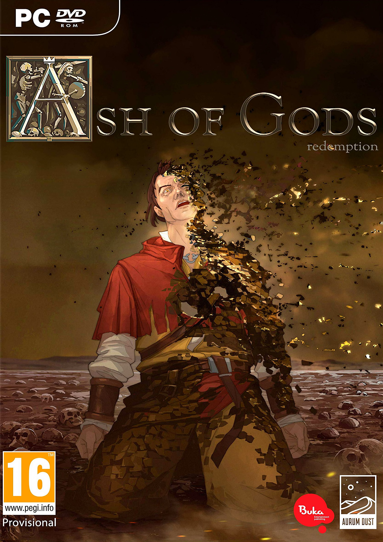 Ash of Gods: Redemption - pedn DVD obal