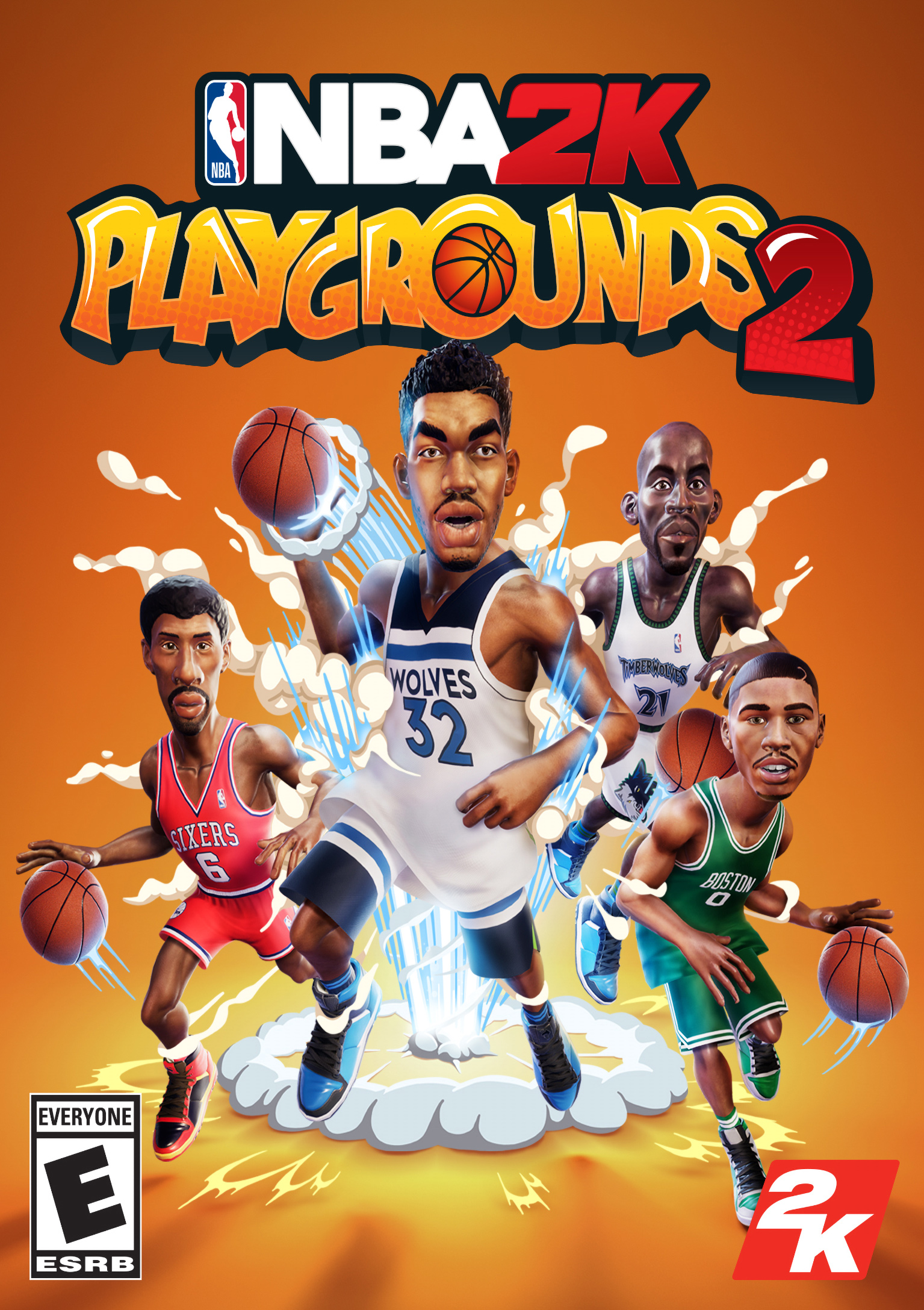 NBA 2K Playgrounds 2 - pedn DVD obal