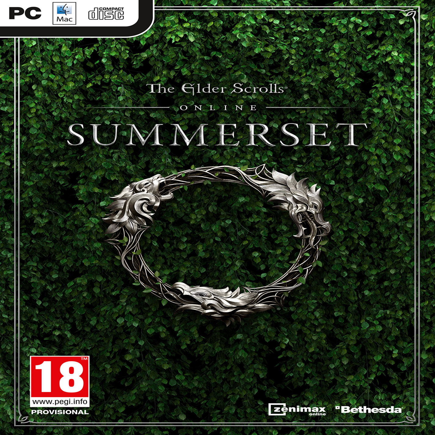 The Elder Scrolls Online: Summerset - pedn CD obal