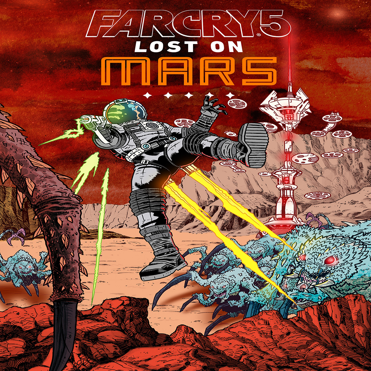 Far Cry 5: Lost On Mars - pedn CD obal