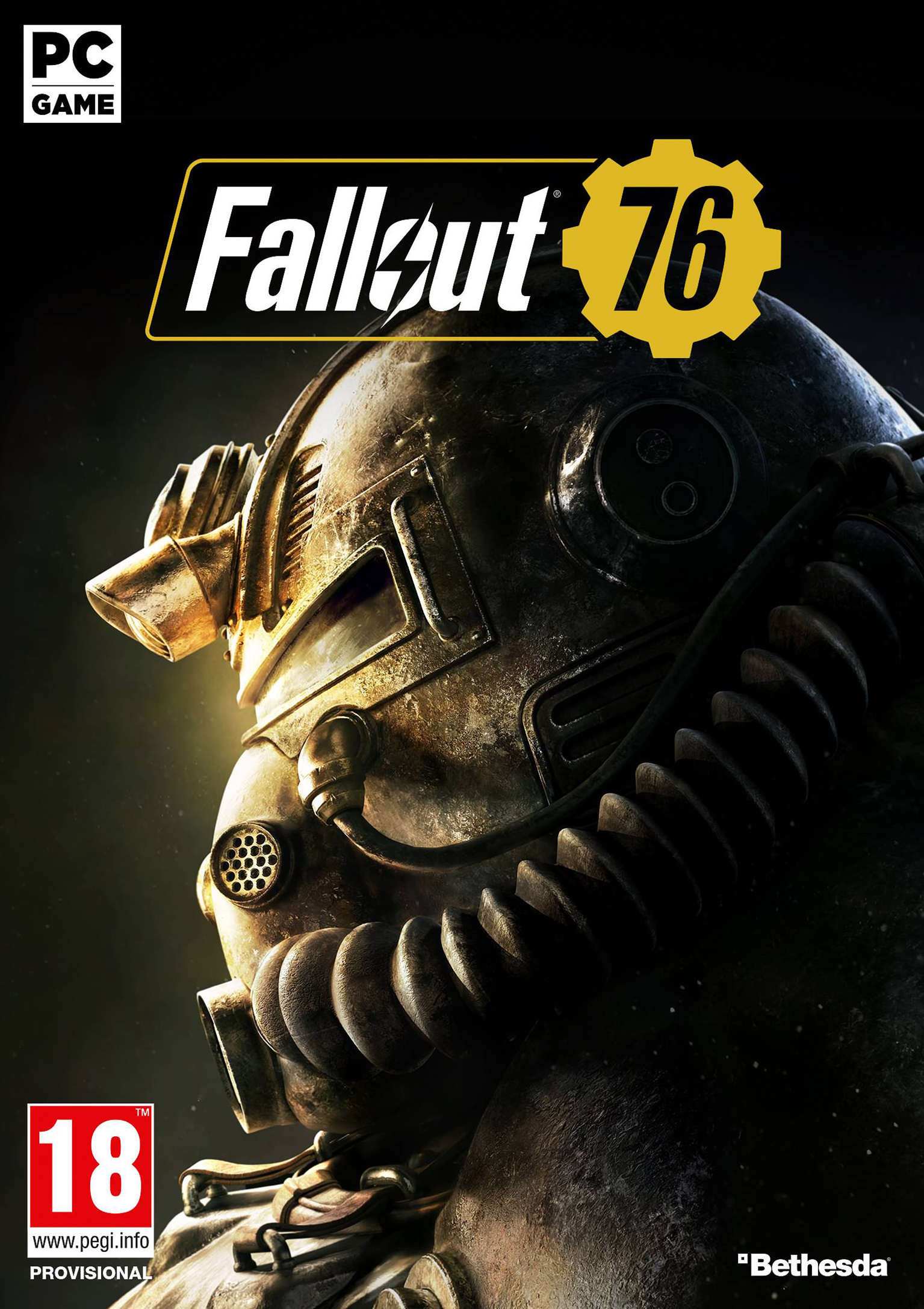 Fallout 76 - pedn DVD obal