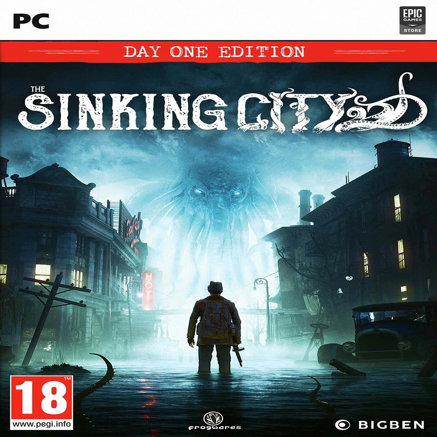 The Sinking City - pedn CD obal