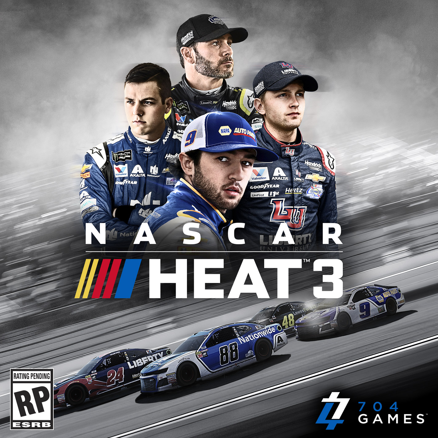 NASCAR Heat 3 - pedn CD obal