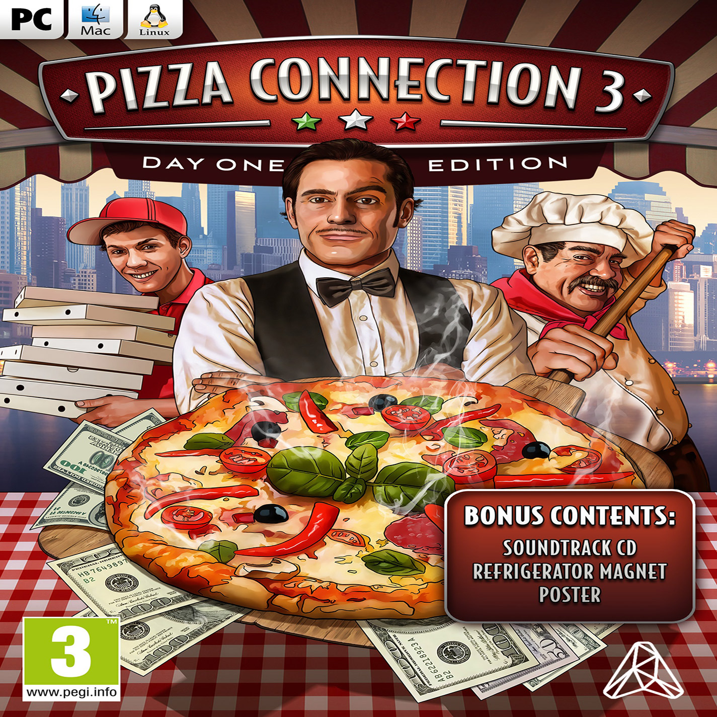 Pizza Connection 3 - pedn CD obal