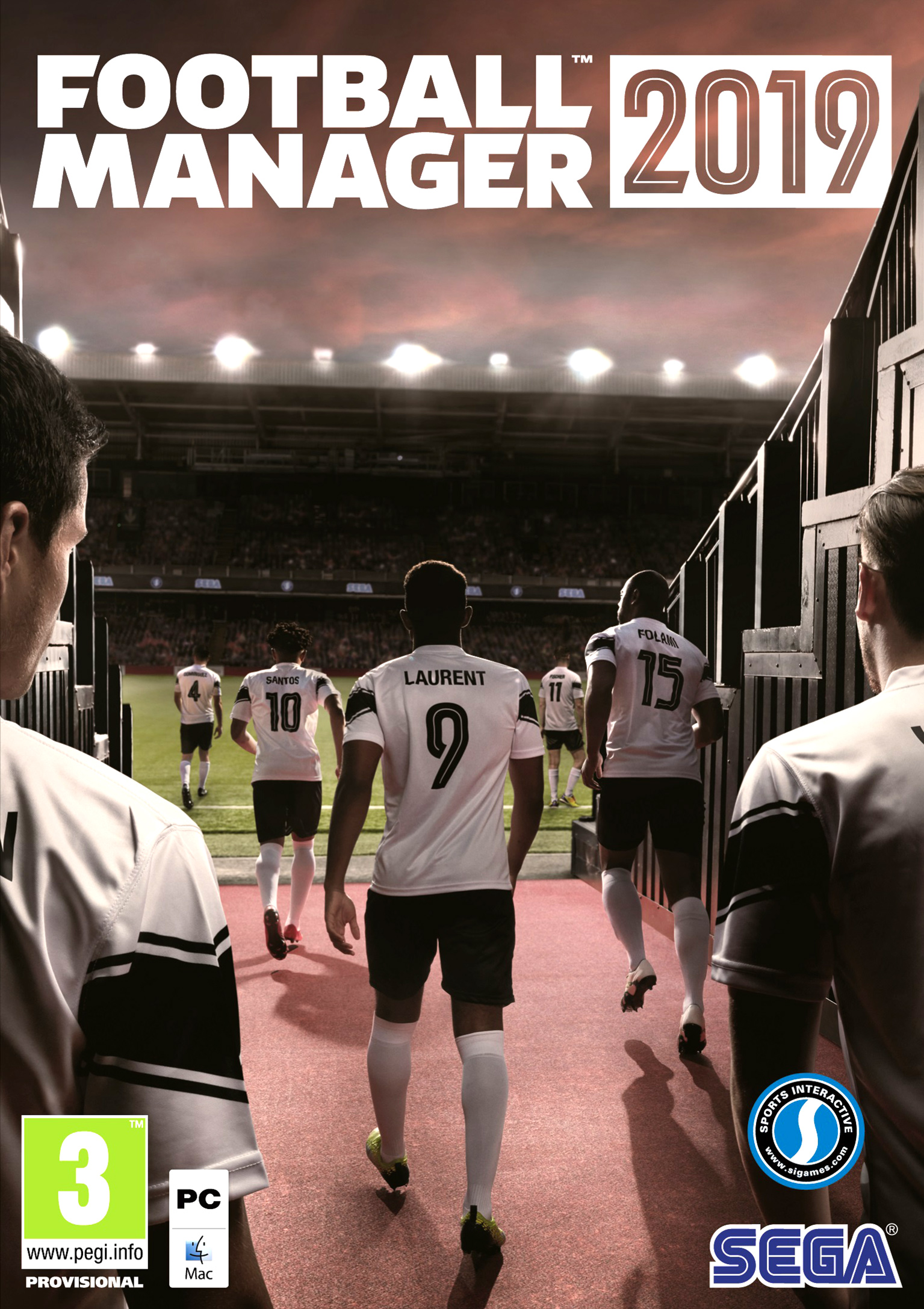 Football Manager 2019 - pedn DVD obal